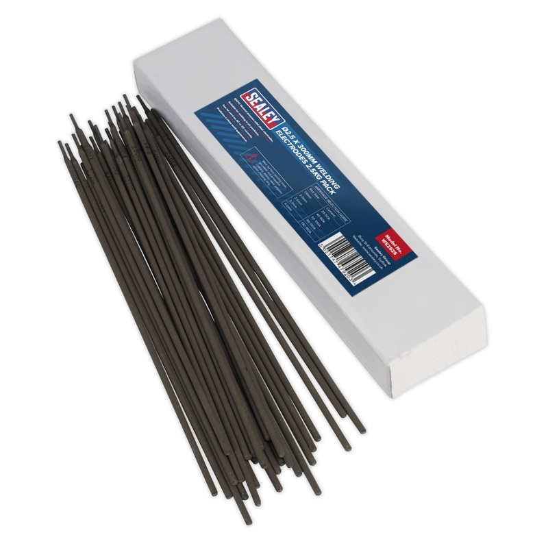 Sealey Welding Electrodes 2.5 x 300mm 2.5kg Pack
