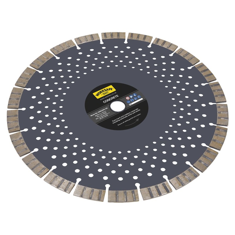Sealey Concrete Cutting Disc Dry Use 300mm