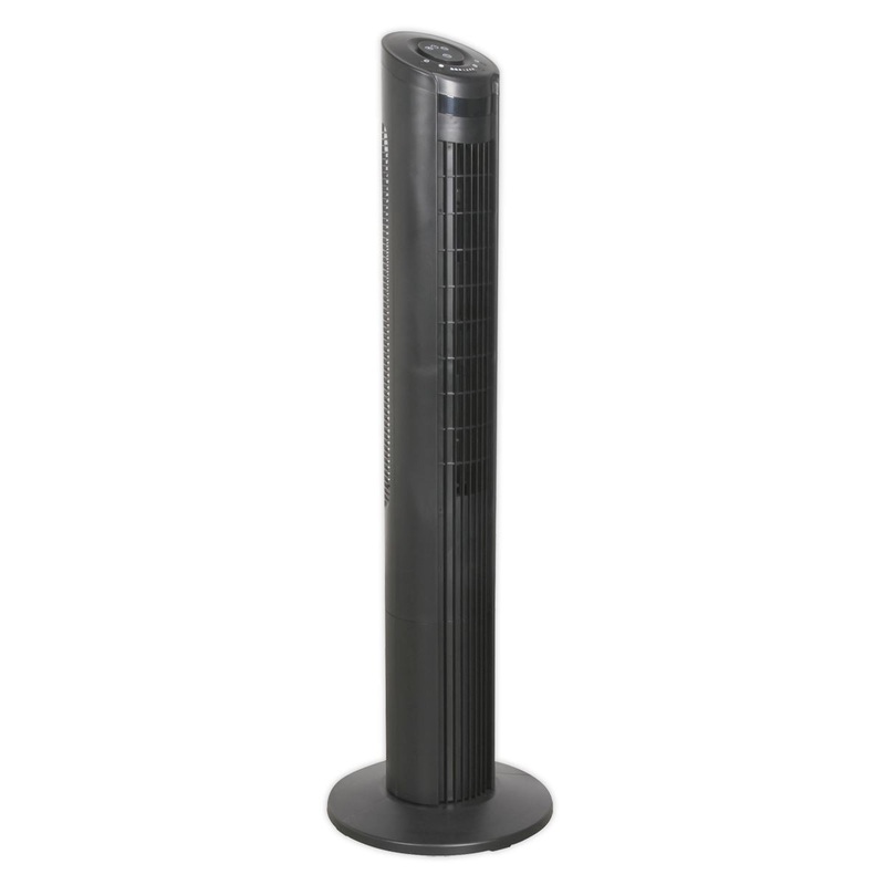 Sealey Oscillating Tower Fan 3-Speed 42" 230V