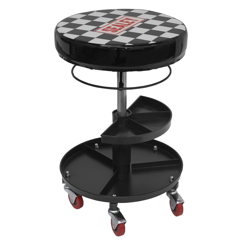 Sealey SCR15 Mechanic's Seat and Tool Tray Combo