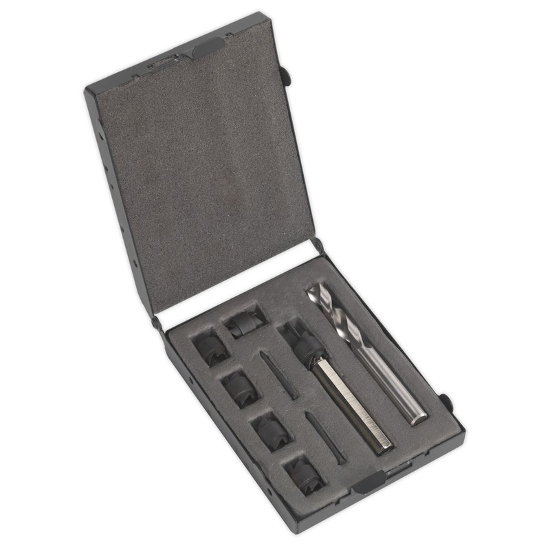 Sealey Spot Weld Cutter & Drill Bit Set 9pc 10mm