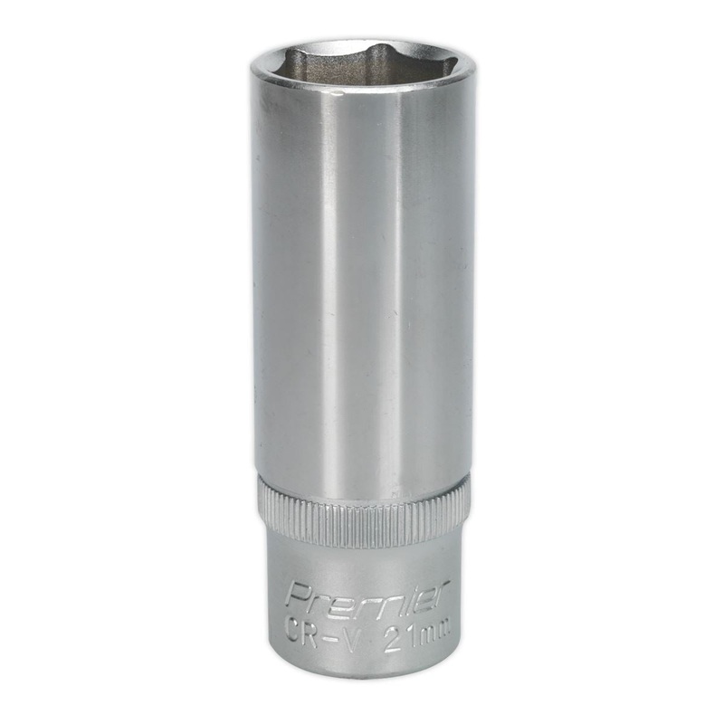 Sealey Premier WallDrive Socket 21mm Deep 1/2"Sq Drive