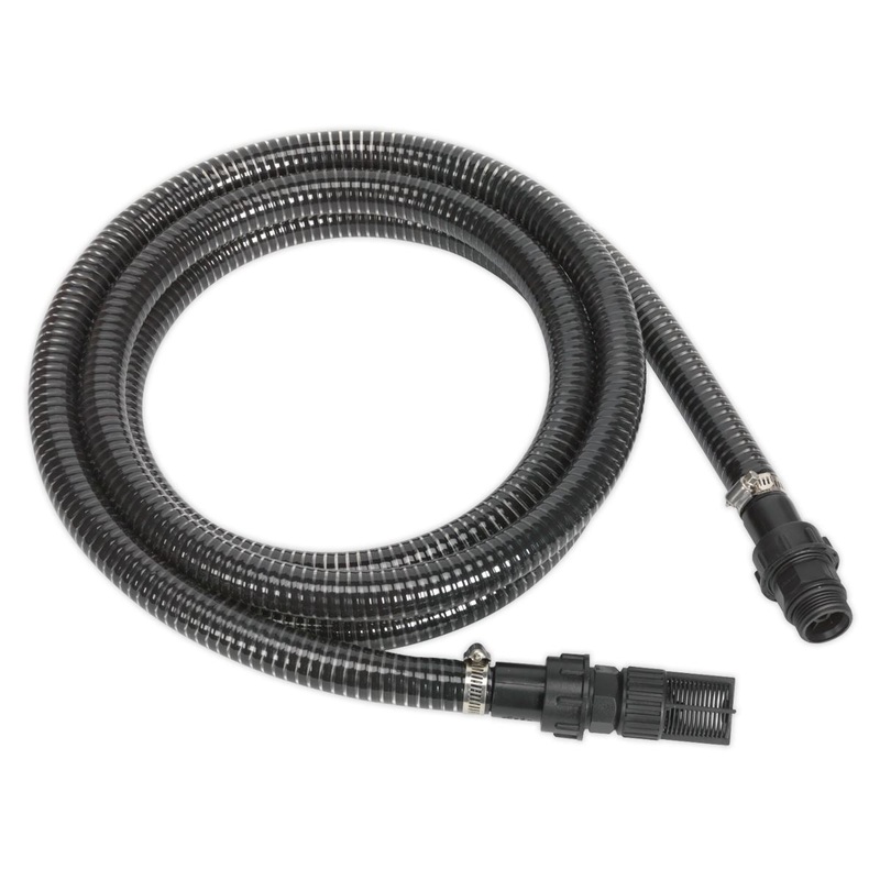 Sealey Solid Wall Suction Hose - 25mm x 4m
