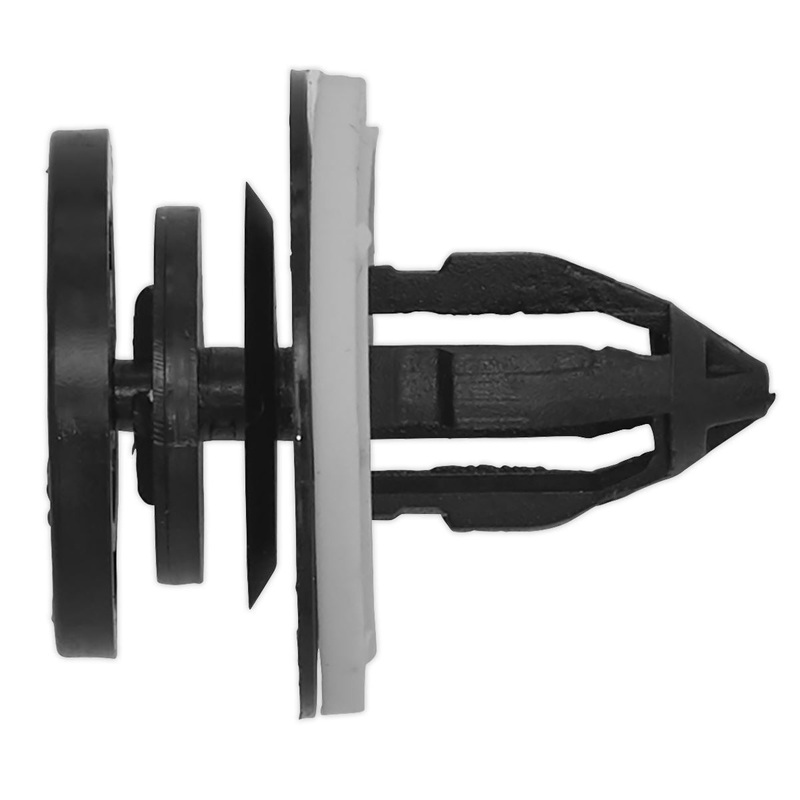 Sealey Panel Clip, 27mm x 30mm, Interior with Sealer, Universal - Pack of 20