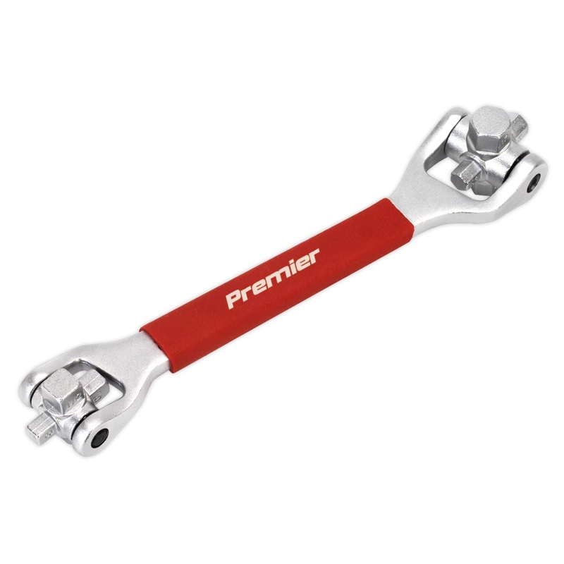 Sealey Premier Oil Drain Plug Wrench 8-in-1