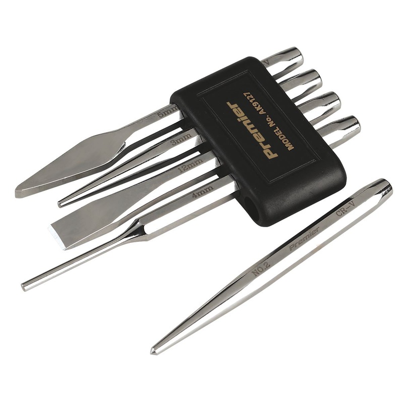 Sealey Premier Punch & Chisel Set 5pc