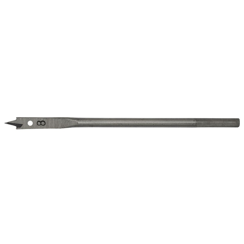 Sealey Flat Wood Bit 8mm x 152mm