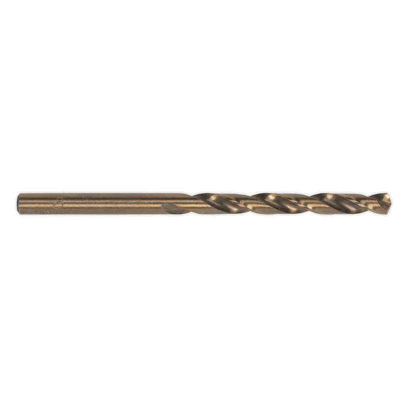 Sealey HSS Cobalt Fully Ground Drill Bit 13mm Pack of 5
