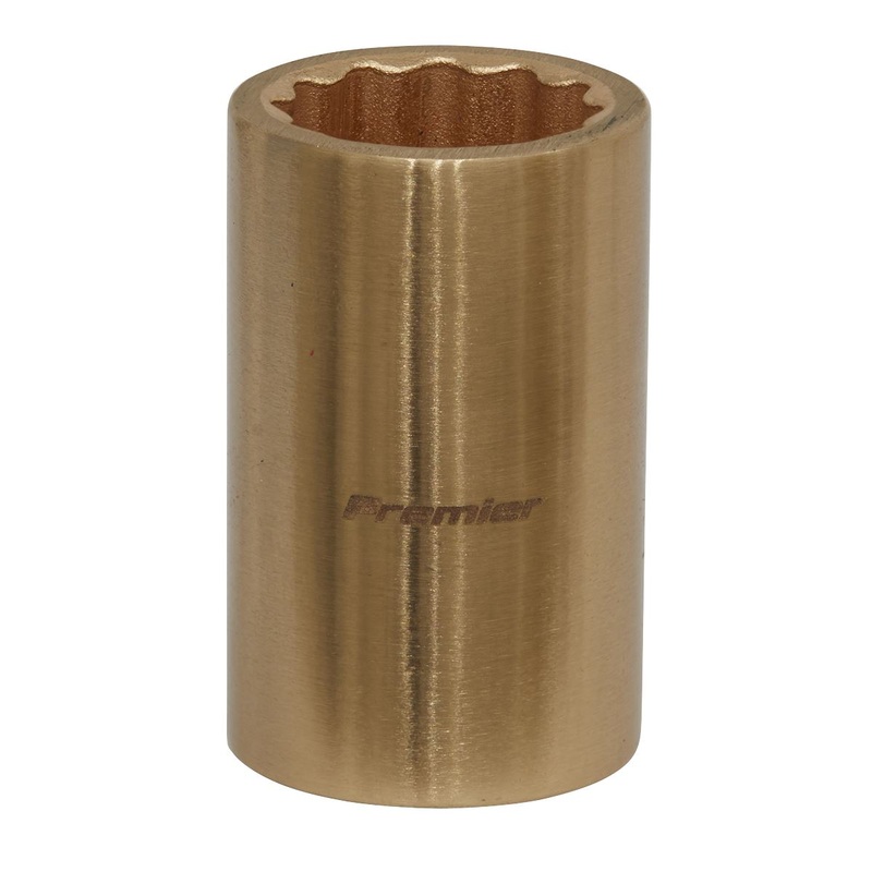 Sealey Premier Socket 17mm 1/2"Sq Drive - Non-Sparking WallDrive