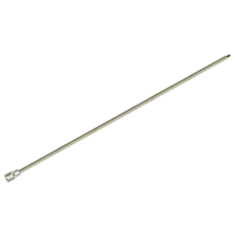 Sealey Premier Spline Socket Bit Extra-Long M10 x 800mm 1/2"Sq Drive