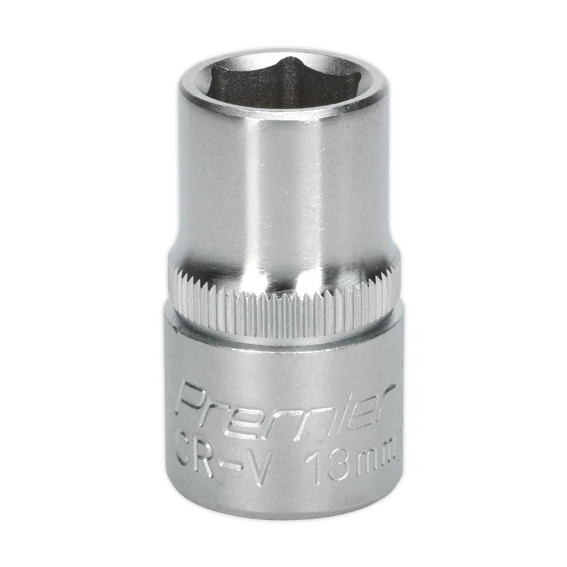 Sealey Premier WallDrive Socket 13mm 1/2"Sq Drive