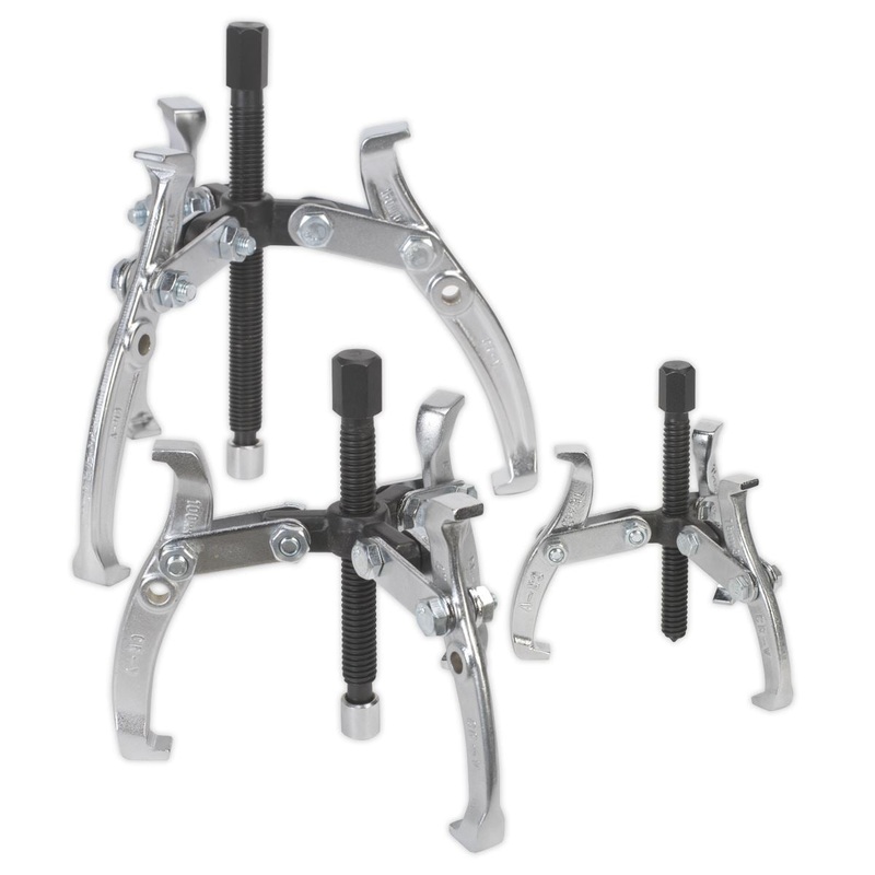Sealey Gear Reversible Puller Set 3pc Triple Leg