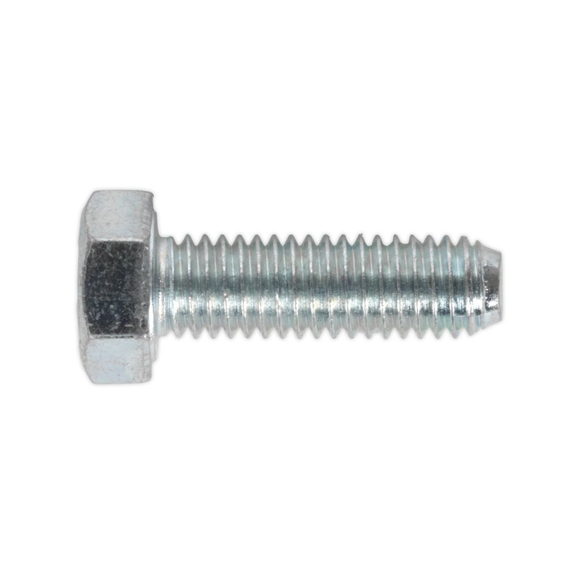Sealey HT Setscrew M5 x 16mm 8.8 Zinc Pack of 50