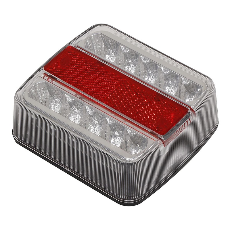 Sealey Lighting Cluster Rear Square SMD LED 12V