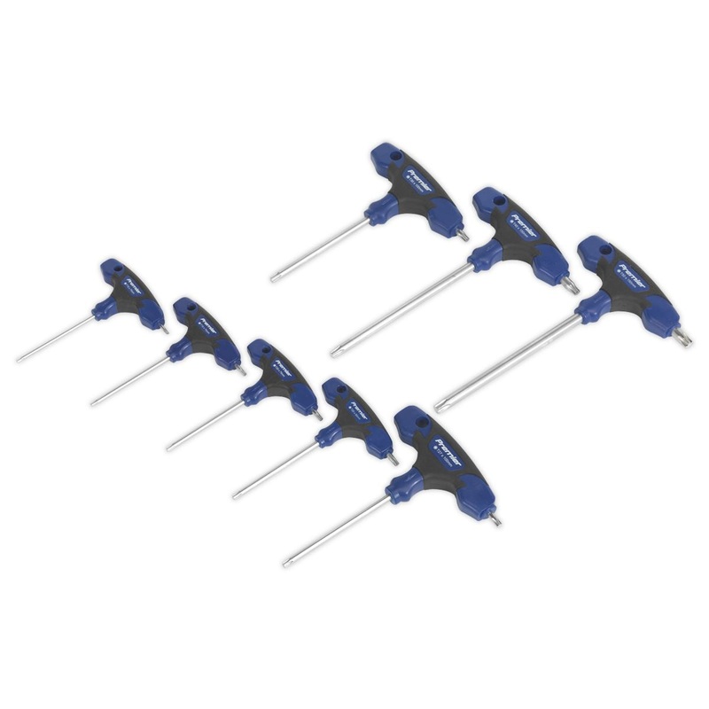 Sealey Premier TRX-Star* Key Set 8pc T-Handle