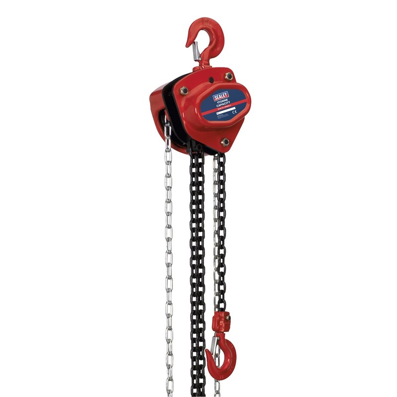 Sealey Chain Block 2.5m - 1 Tonne