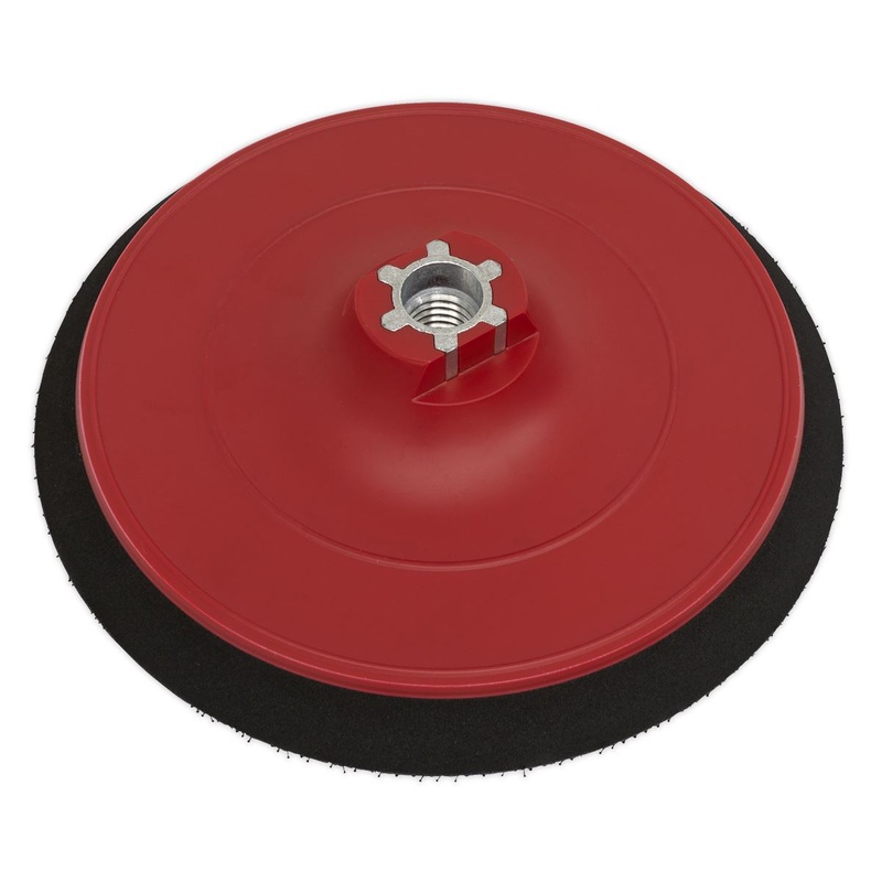 Sealey DA Backing Pad for Hook-and-Loop Discs 148mm M14 x 2mm