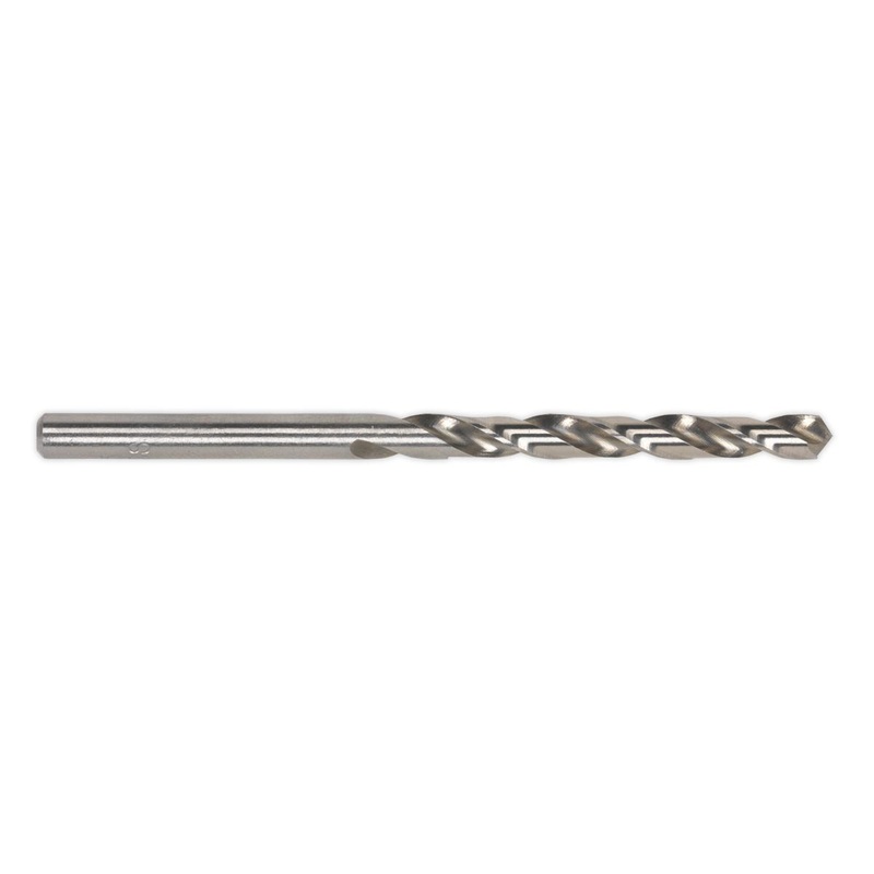 Sealey HSS Fully Ground Drill Bit 7mm Pack of 10