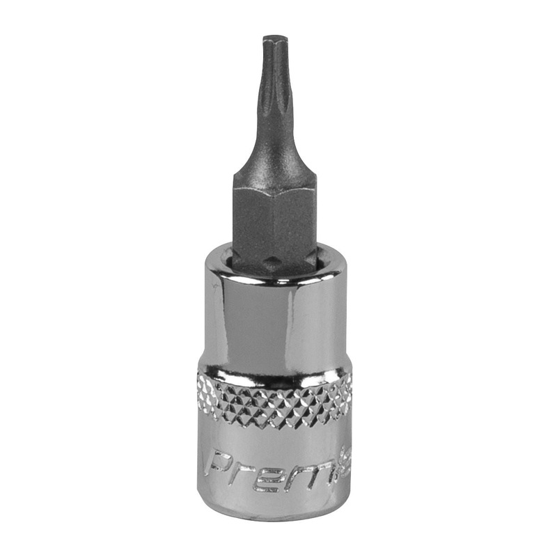 Sealey Premier TRX-Star* Socket Bit T8 1/4"Sq Drive