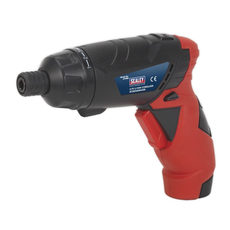 Sealey Cordless Screwdriver Set 26pc 3.6V Lithium-ion