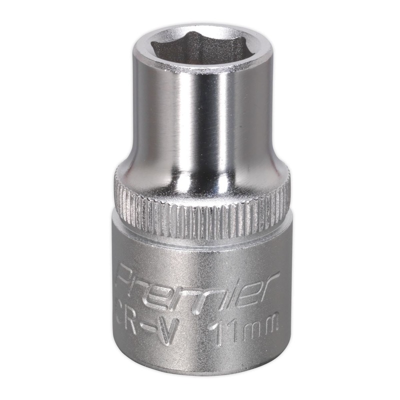 Sealey Premier WallDrive Socket 11mm 1/2"Sq Drive