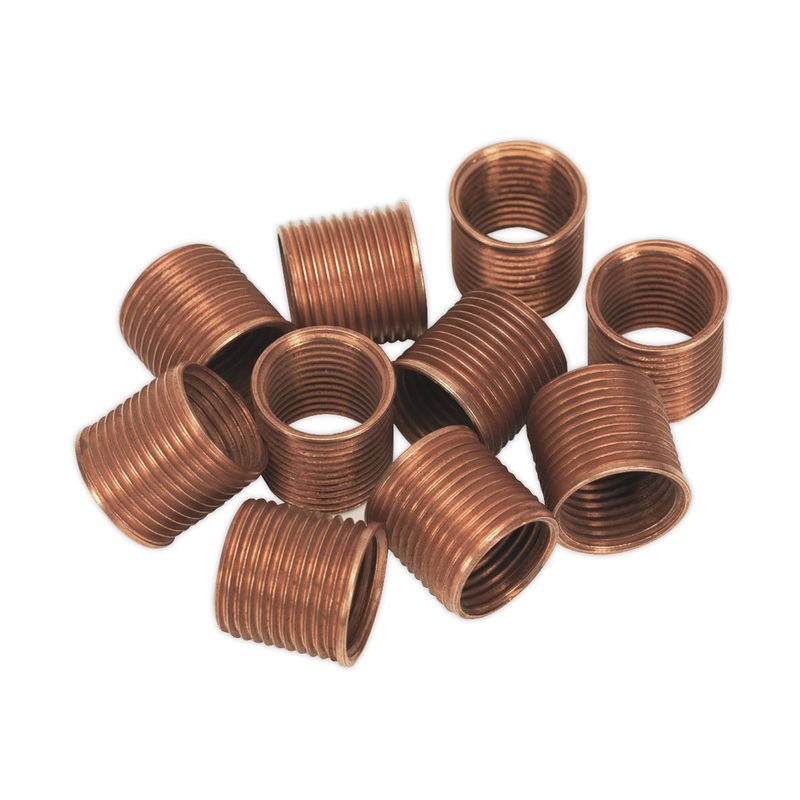 Sealey Thread Insert M14 x 1.25mm 15mm for VS301 Pack of 10