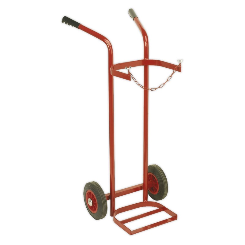 Sealey Welding Bottle Trolley - 1 Bottle