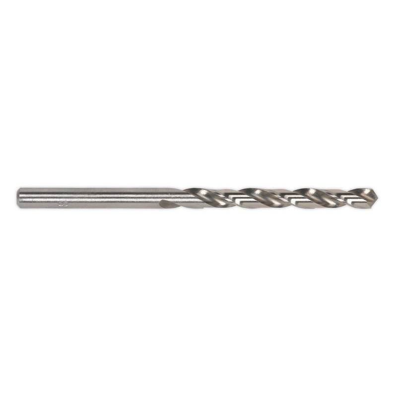 Sealey HSS Fully Ground Drill Bit 10mm Pack of 5