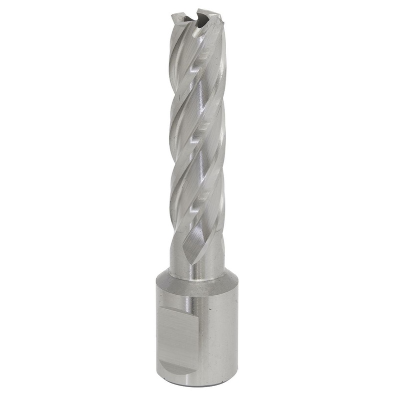 Worksafe by Sealey Mag Drill Bit HSS 13mm - Cut Depth 50mm
