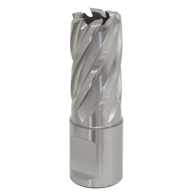 Worksafe by Sealey Mag Drill Bit HSS 18mm - Cut Depth 25mm