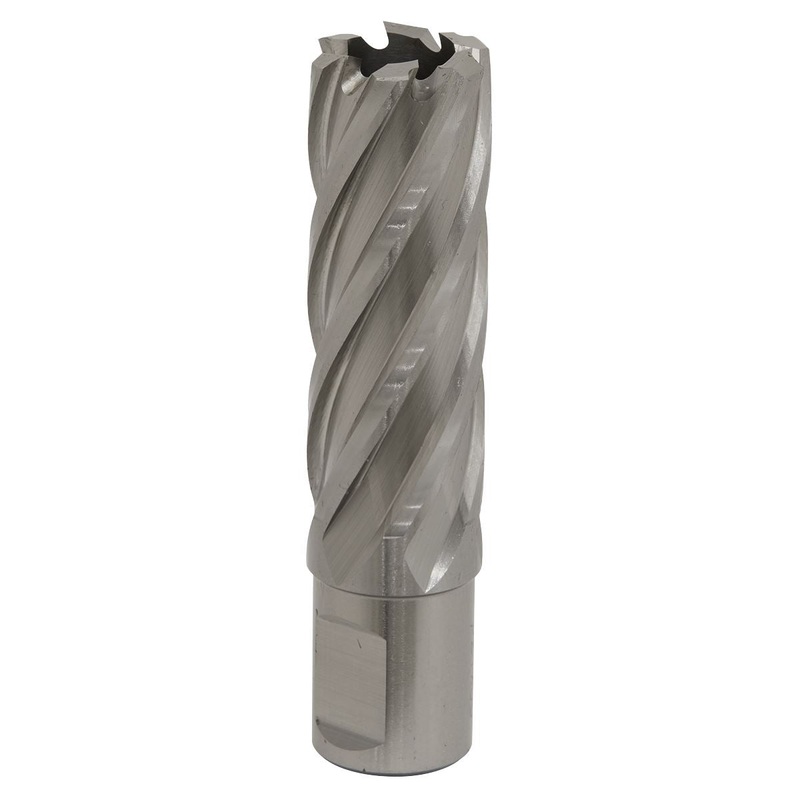 Worksafe by Sealey Mag Drill Bit HSS 22mm - Cut Depth 50mm