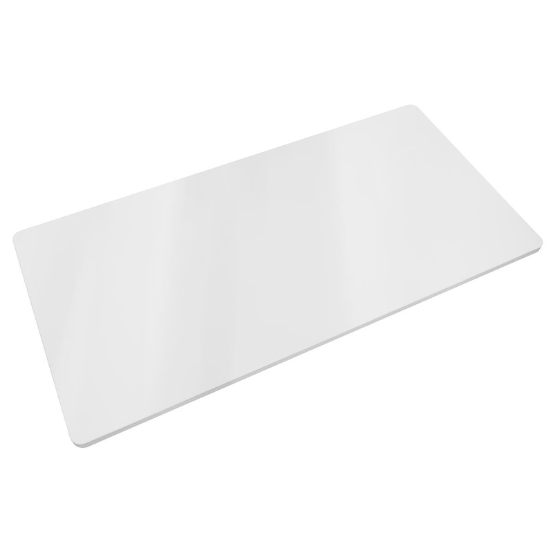 Dellonda White Rectangular Desktop 1400 x 700mm, 1" Thickness - DH19