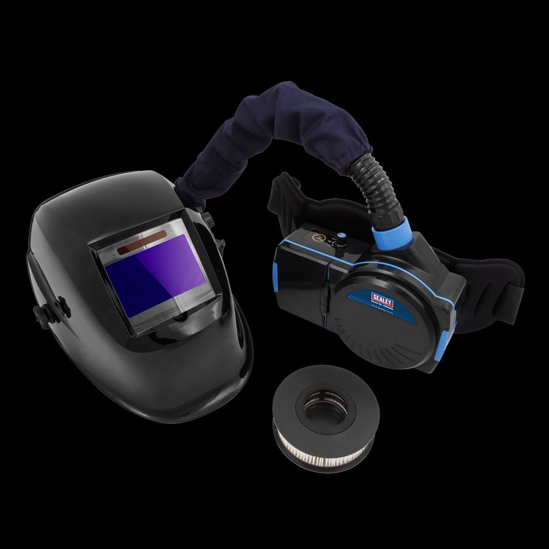 Sealey Welding Helmet with TH1 Powered Air Purifying Respirator (PAPR) Auto Darkening