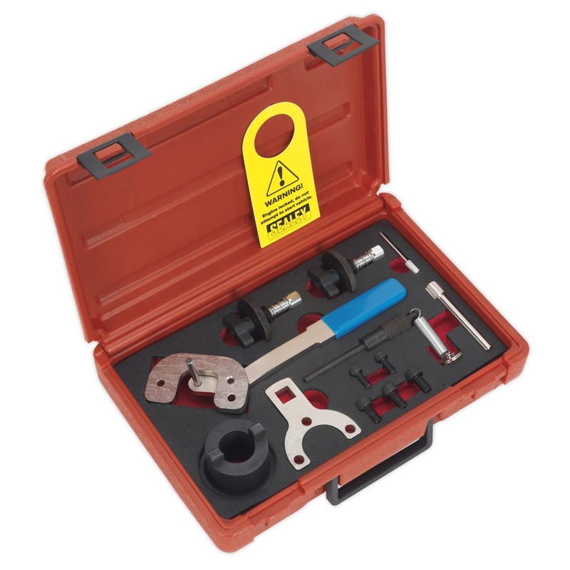 Sealey Diesel Engine Timing Tool Kit - for Alfa Romeo, Ford, PSA, Suzuki, GM 1.3D 16v - Chain Drive