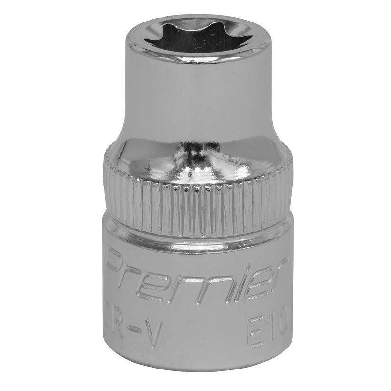 Sealey Premier TRX-Star* Socket E10 3/8"Sq Drive