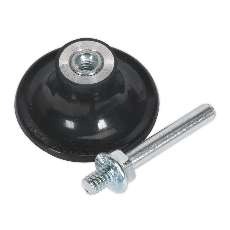 Sealey Quick Change Backing Pad 50mm 1/4"UNC