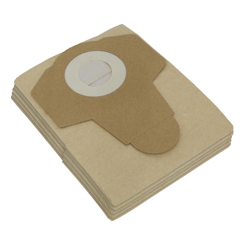 Sealey Bag Filter for PC20SD20V Pack of 5