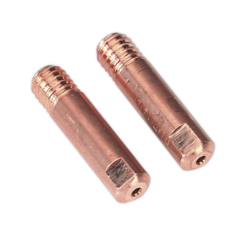Sealey Contact Tip 0.8mm Aluminium MB15 Pack of 2