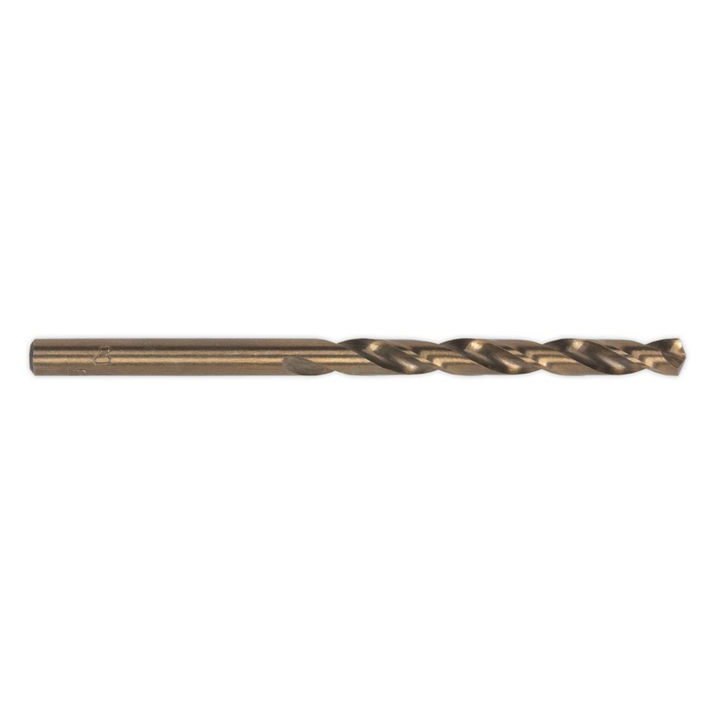 Sealey HSS Cobalt Fully Ground Drill Bit 4mm Pack of 10