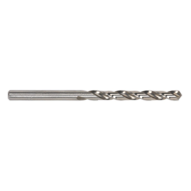 Sealey HSS Fully Ground Drill Bit 6mm Pack of 10