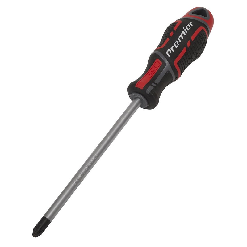 Sealey Premier Screwdriver Pozi #3 x 150mm GripMAX