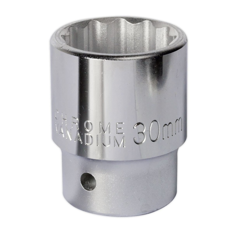 Sealey Premier WallDrive Socket 30mm 3/4"Sq Drive