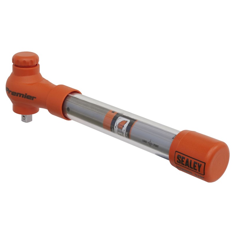Sealey Premier Torque Wrench Insulated 3/8"Sq Drive 5-25Nm