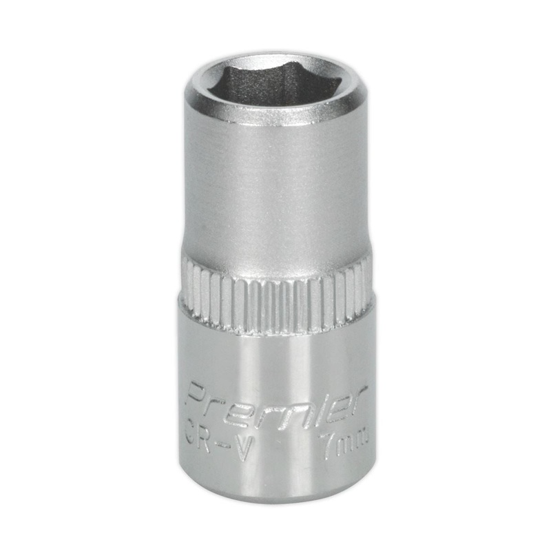 Sealey Premier WallDrive Socket 7mm 1/4"Sq Drive