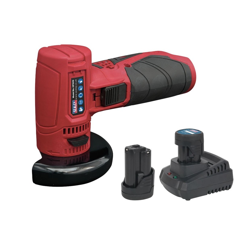 Sealey Angle Grinder Kit 75mm 12V SV12 Series - 2 Batteries