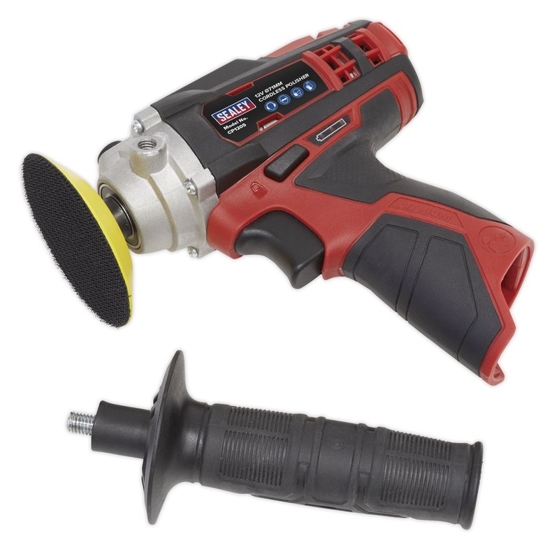 Sealey Cordless Polisher 71mm 12V SV12 Series - Body Only