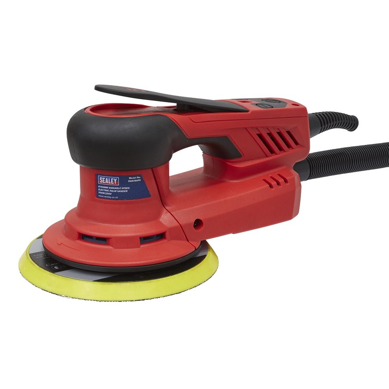Sealey Electric Palm Sander 150mm Variable Speed 350W