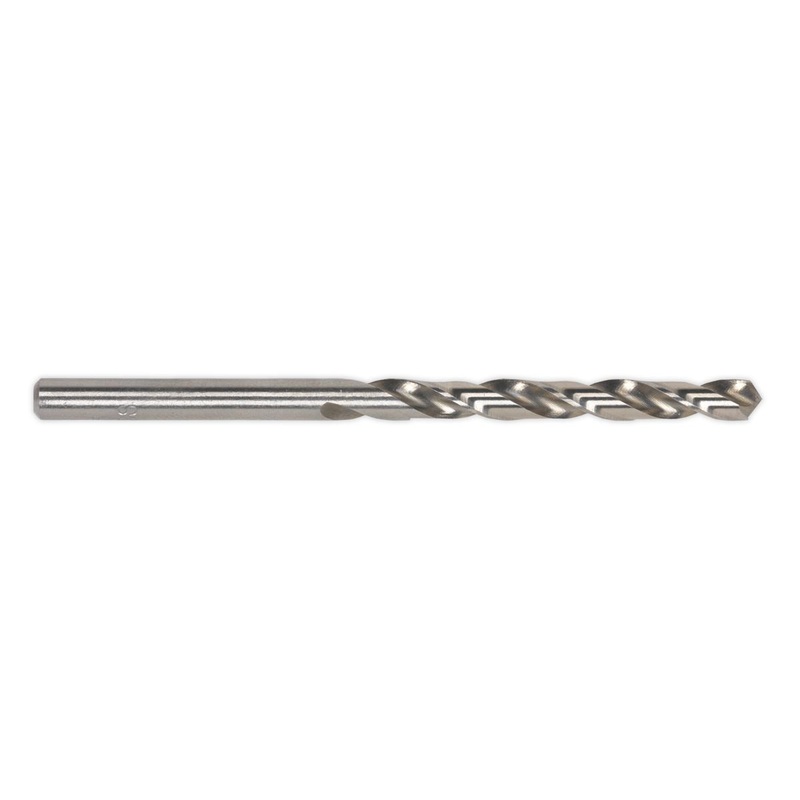 Sealey HSS Fully Ground Drill Bit 7/32" Pack of 10