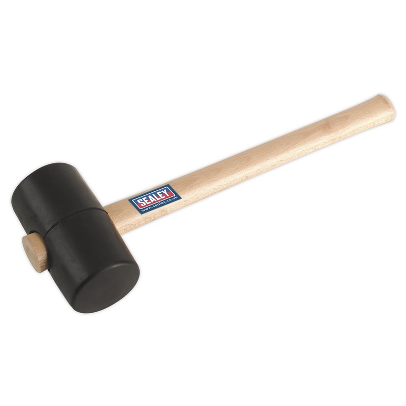 Sealey Premier Rubber Mallet 1.25lb Black