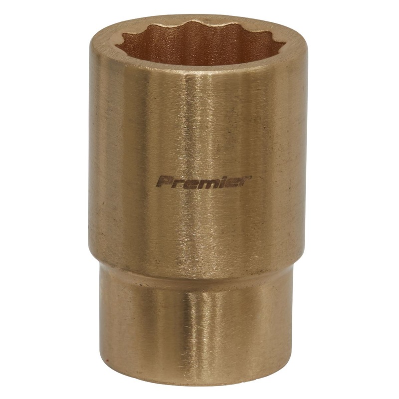 Sealey Premier Socket 19mm 1/2"Sq Drive - Non-Sparking WallDrive